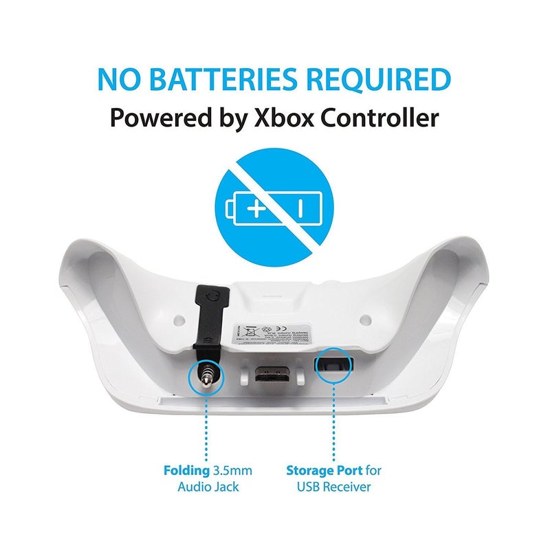Megadream Xbox Wireless Chatpad Keyboard With 3.5mm Audio Jack for One/Series S/X, Elite/Elite 2, PC - 2.4G USB Receiver & Charge Cable Included - Image 4